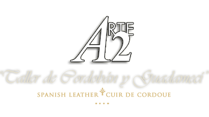Arte 2, taller de Cordobán y Guadamecí, spanish leather, courrier de cordoue